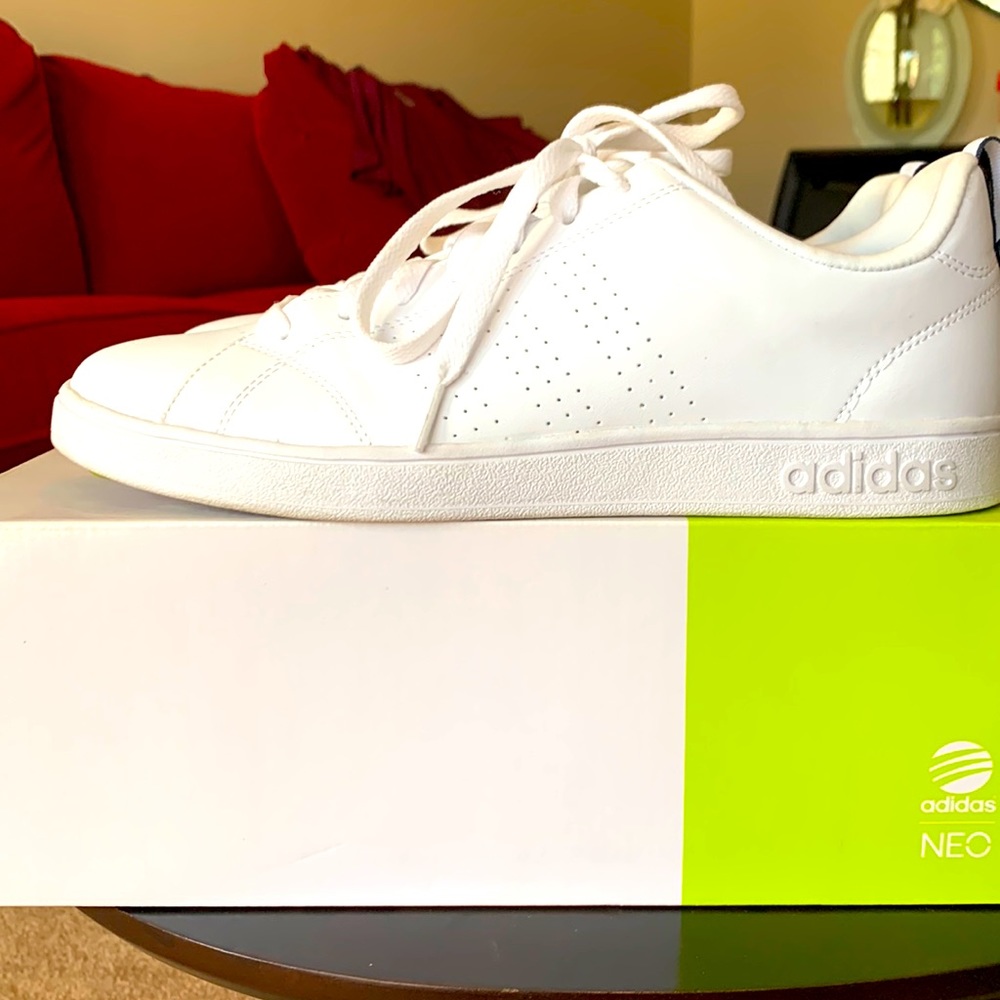 Super Cute Adidas Neo Cloudfoam Advantage Clean Women's Shoes!!